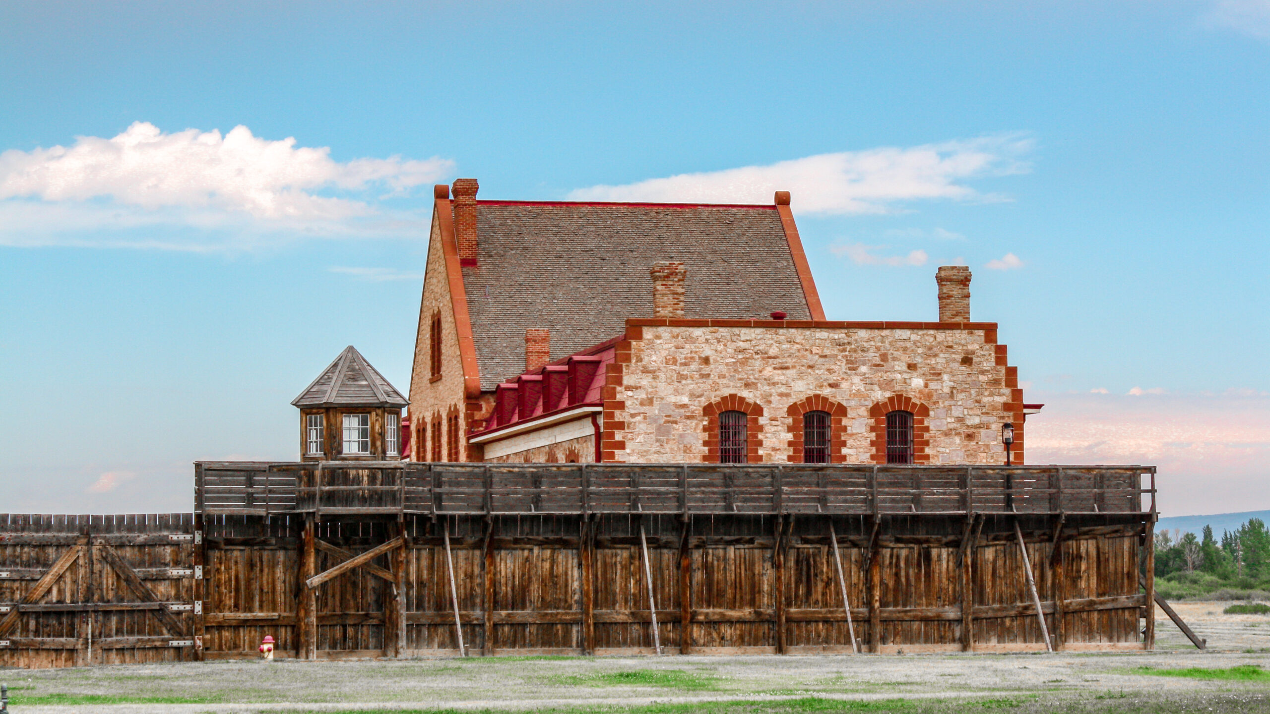 Historic Wyoming Territorial Prison in Laramie, Wyoming. creative commons license


